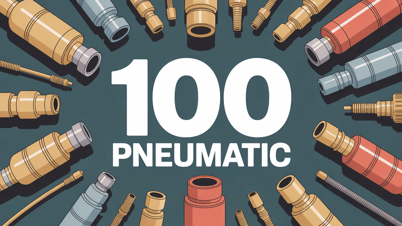 Illustration composants 100 pneumatic alignés