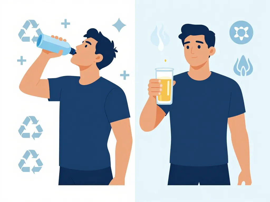 boire une biere apres le sport effet recuperation