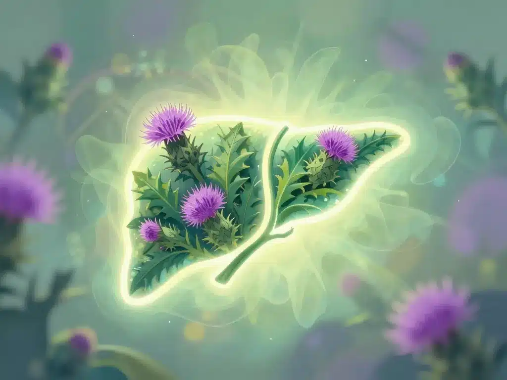 chardon sauvage foie santé usage médicinal