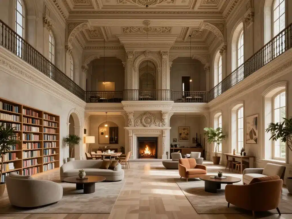 intérieur de chateaux xxl design moderne et chaleureux