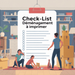 check-list déménagement à imprimer scène organisation familiale