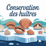 Combien de temps peut-on conserver des huîtres visuel conservation fraîcheur sur glace