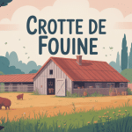 illustration crotte de fouine grange poulailler grenier