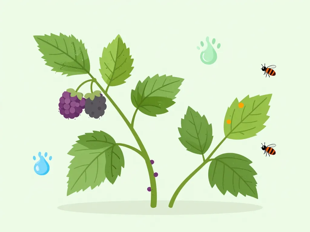 Framboisiers maladies illustration symptômes