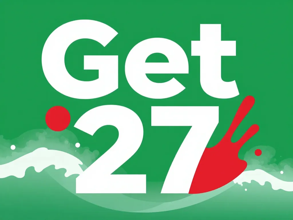 identité visuelle get 27 logo design