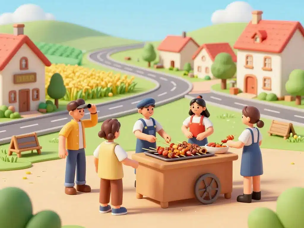 scène kebab avord village