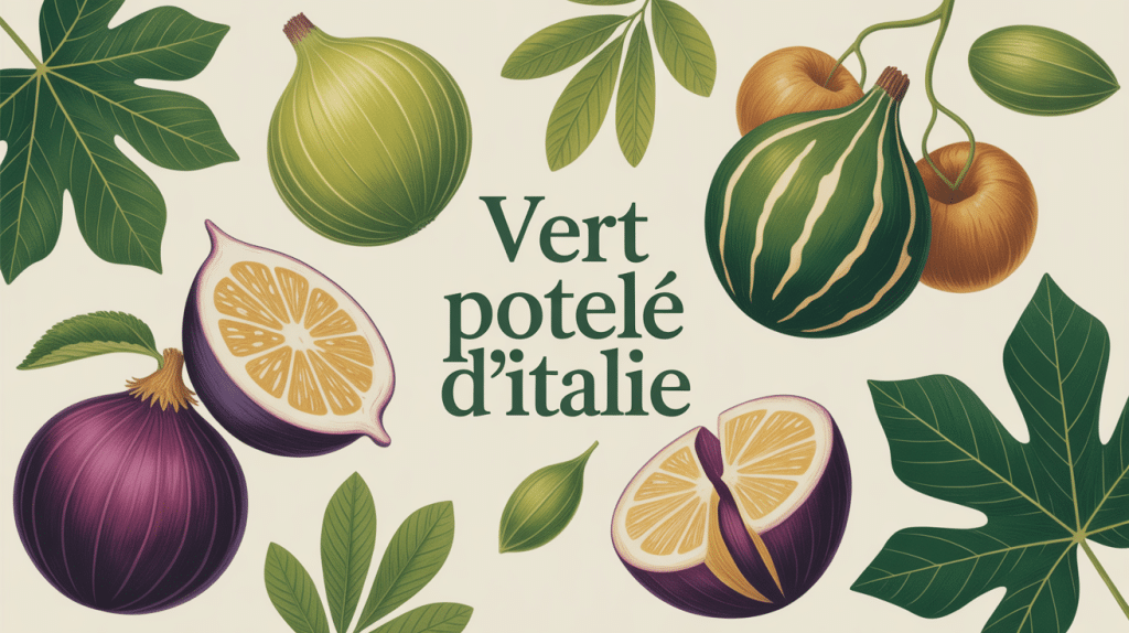 figues vertes charnues le vert potelé d’italie style méditerranéen