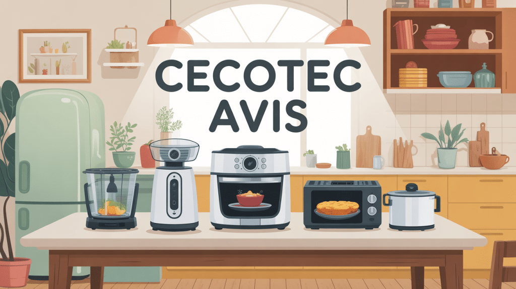 Vue appareils Cecotec ensemble pour marque Cecotec avis
