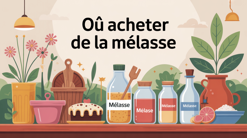 ou trouver de la melasse illustration usages divers