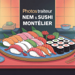 photos de traiteur nem&sushi montélier grand plateau convivial