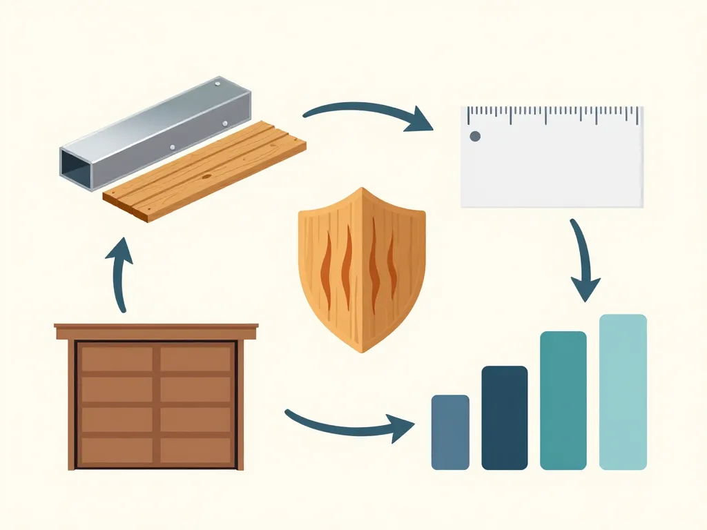 facteurs influençant prix de porte de garage basculante
