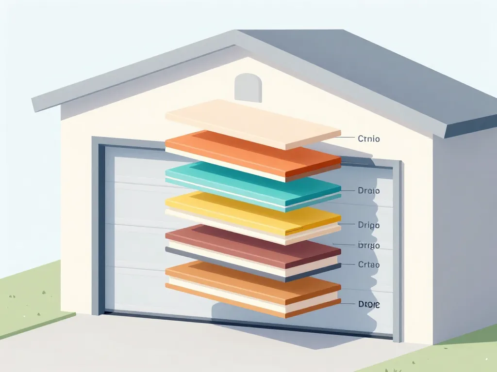 prix de porte de garage sectionnelle répartition coût graphique