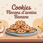 recette cookies flocons d avoine banane cookies moelleux table ambiance chaleureuse
