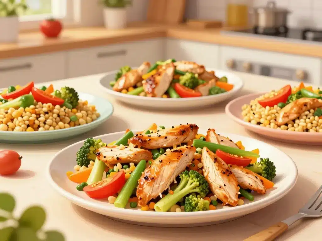Recette poulet healthy plats rapides et variés