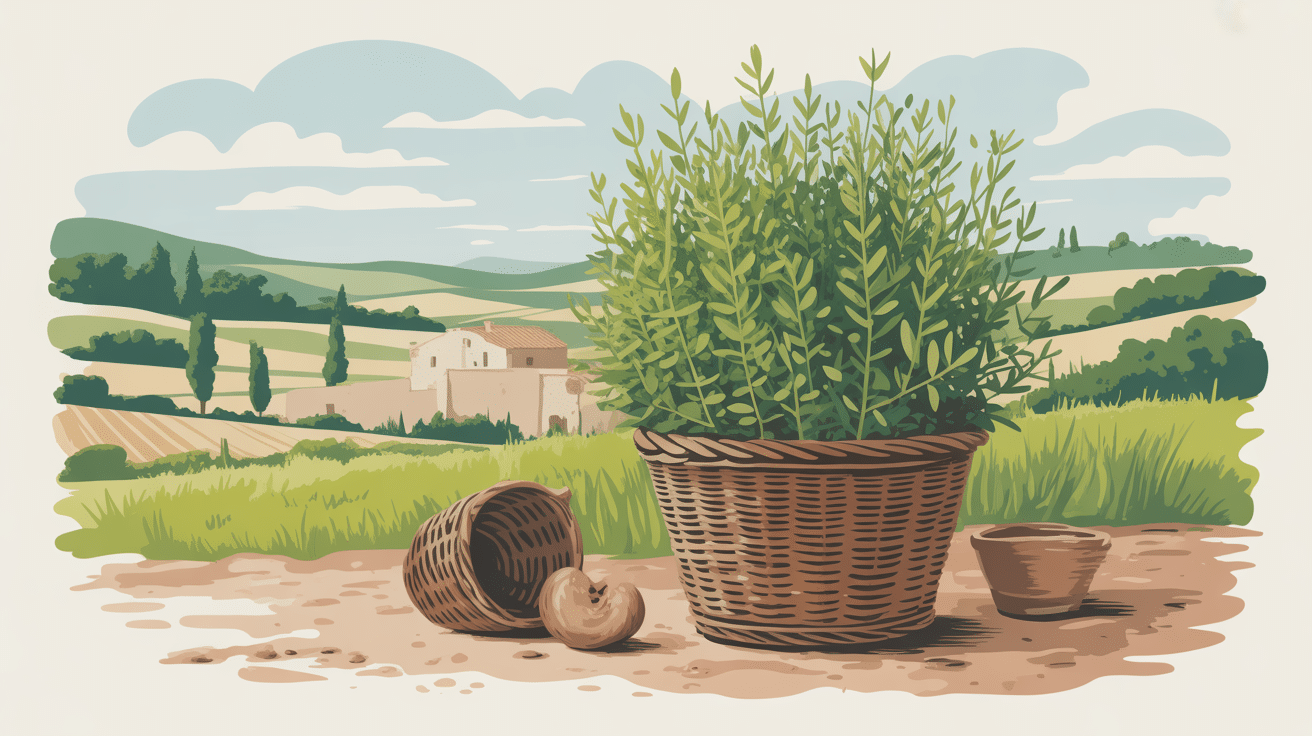 illustration repounchou patrimoine occitan printanier