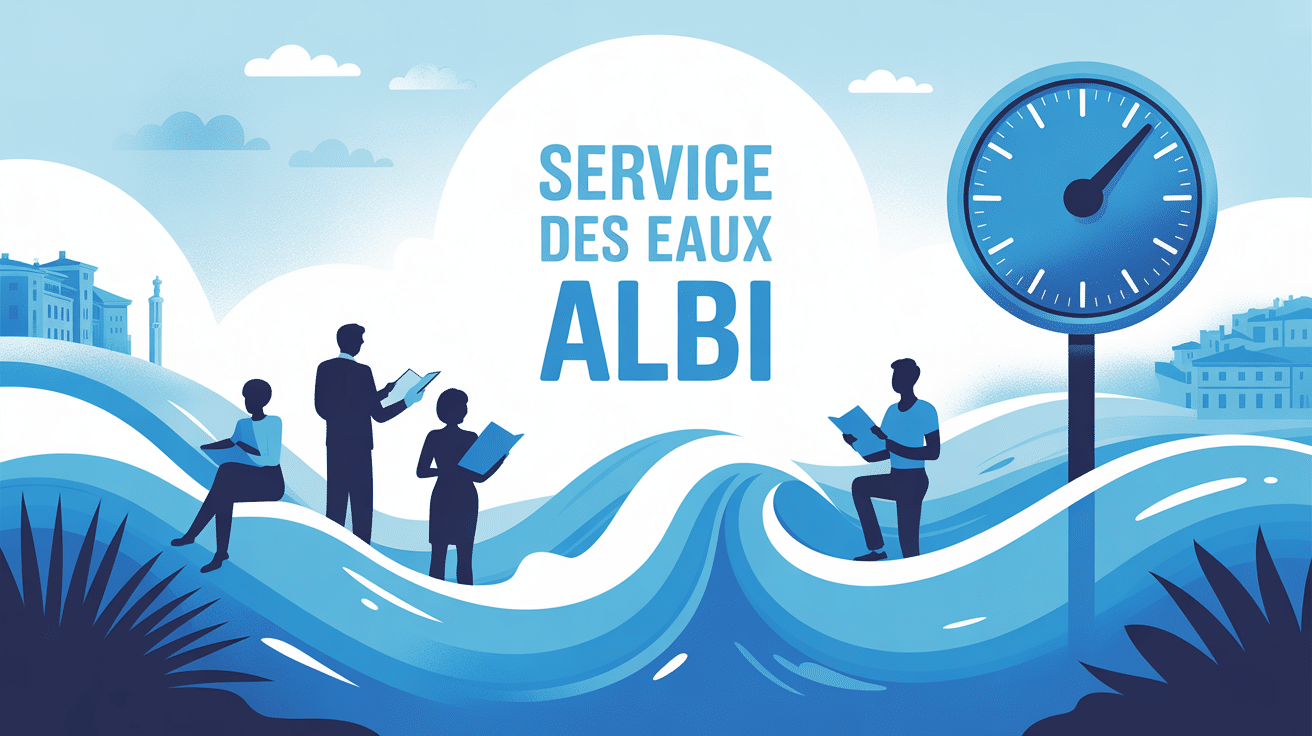 illustration service des eaux albi gestion
