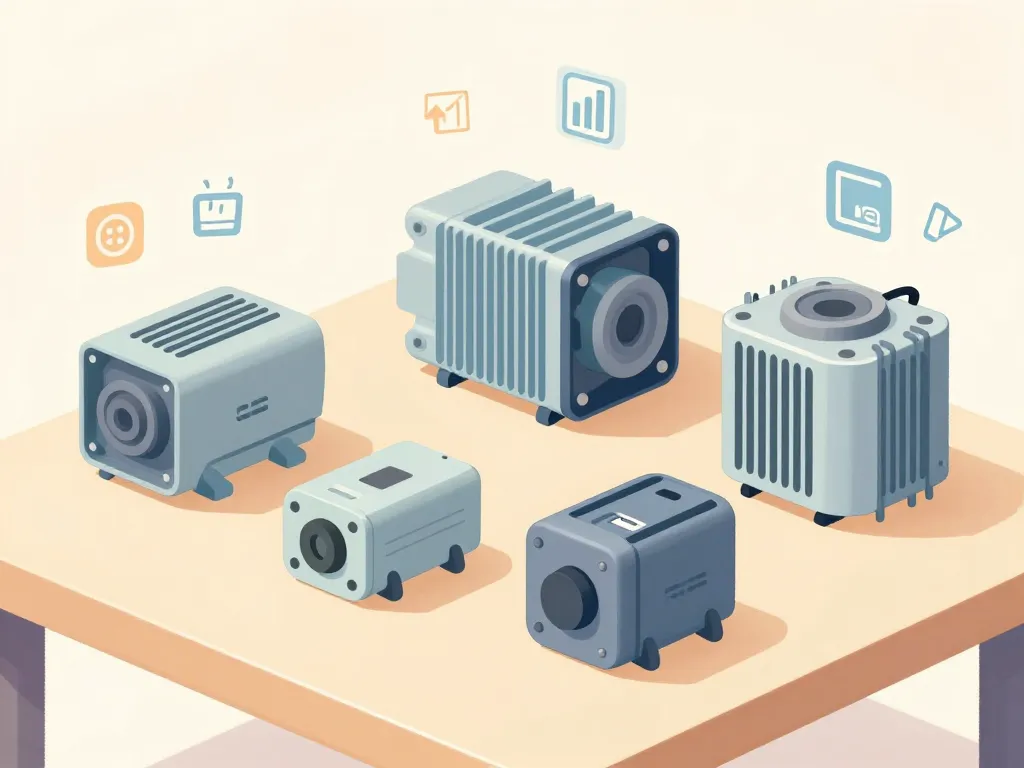 Comparatif visuel types transformateur 220v 24vac