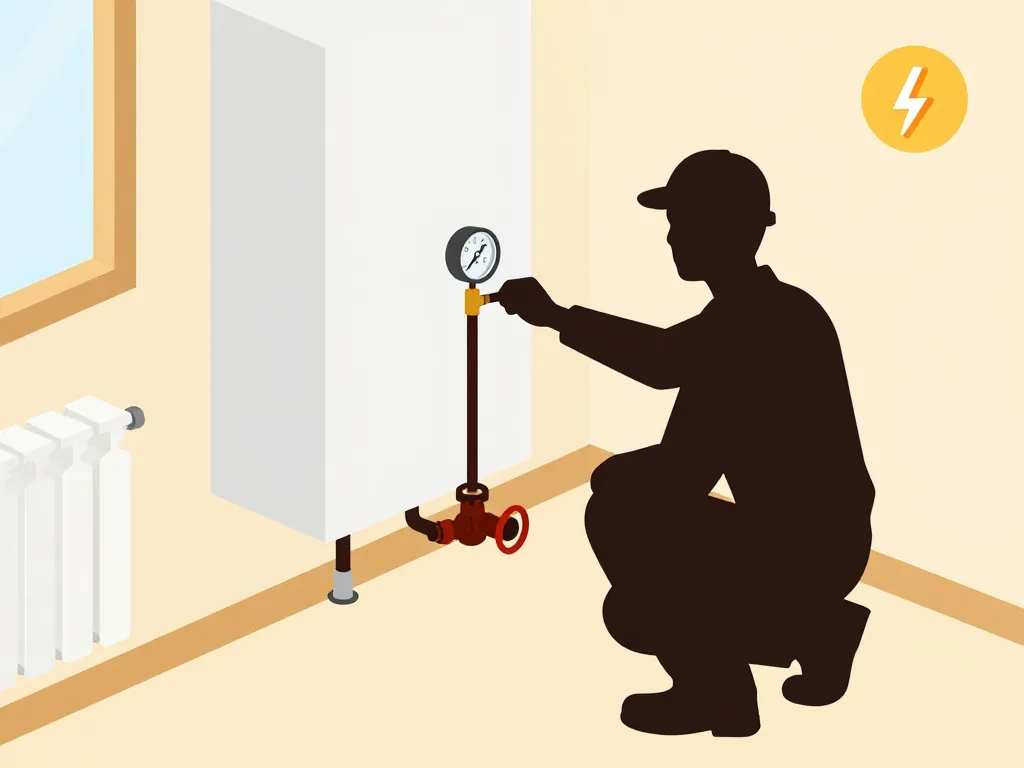 Utilisateur contrôle code 15/21 plomberie chaudière