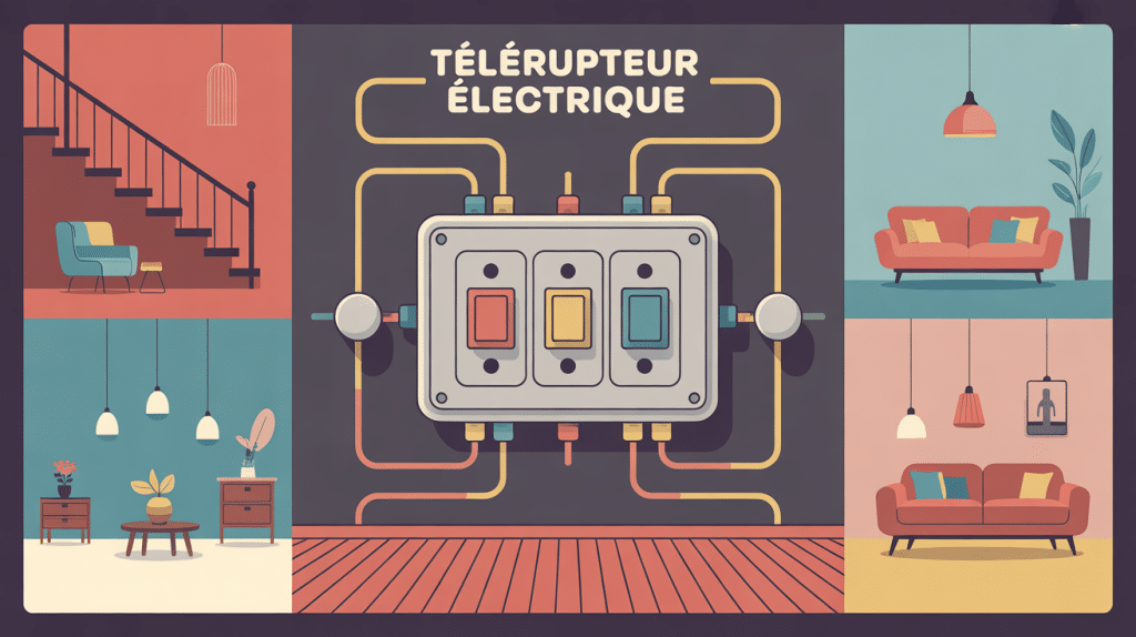 illustration a quoi sert un telerupteur dans une installation domestique