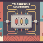 illustration a quoi sert un telerupteur dans une installation domestique