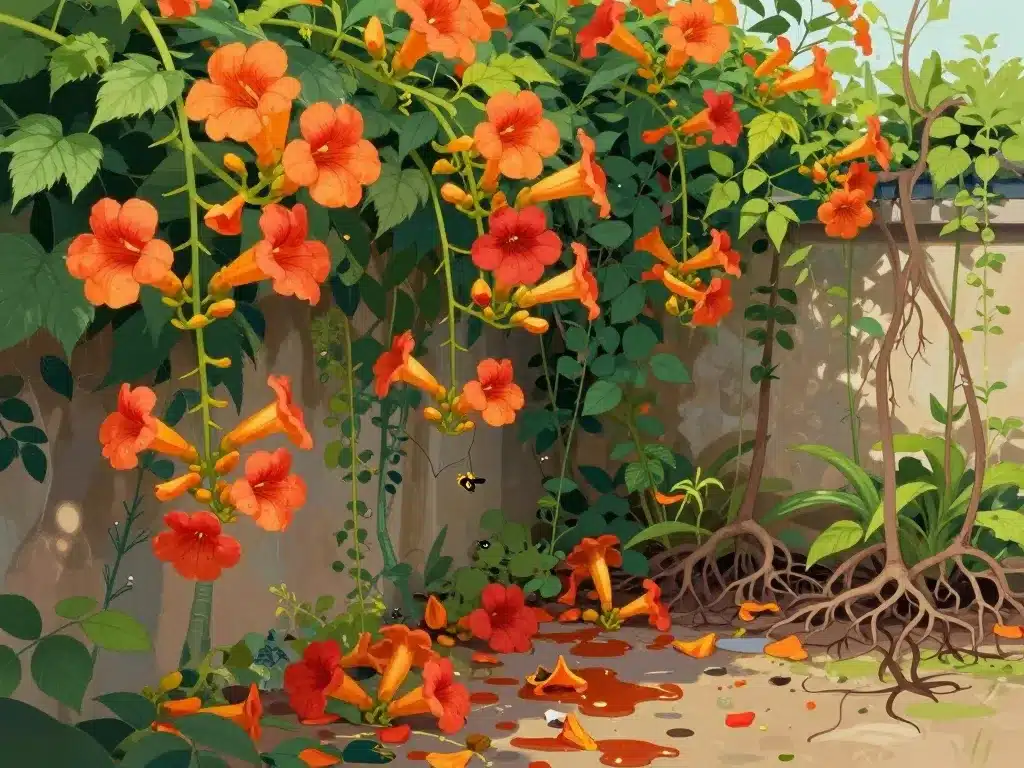 bignone inconvénients contraste jardin effet positif négatif