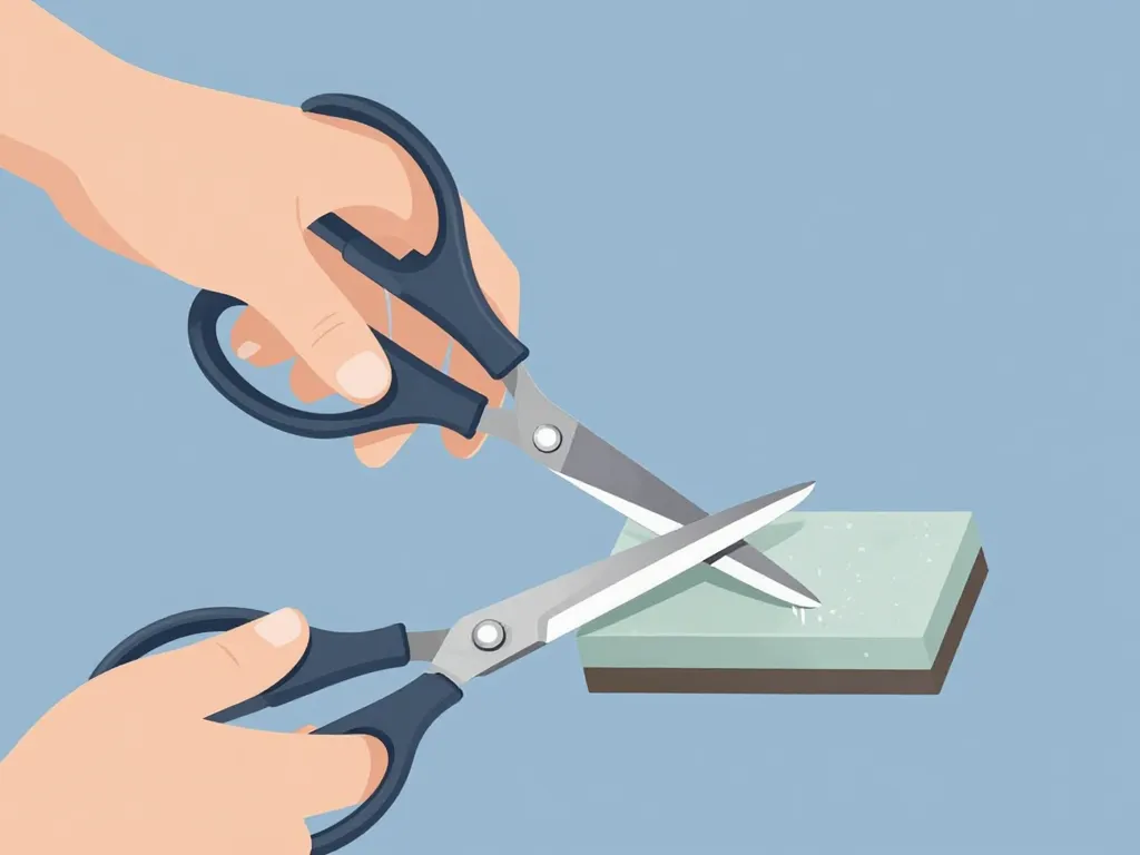 comment aiguiser un ciseau étapes visuelles geste affûtage