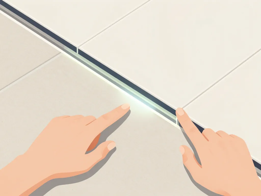 Comprendre baguette finition carrelage après pose illustration