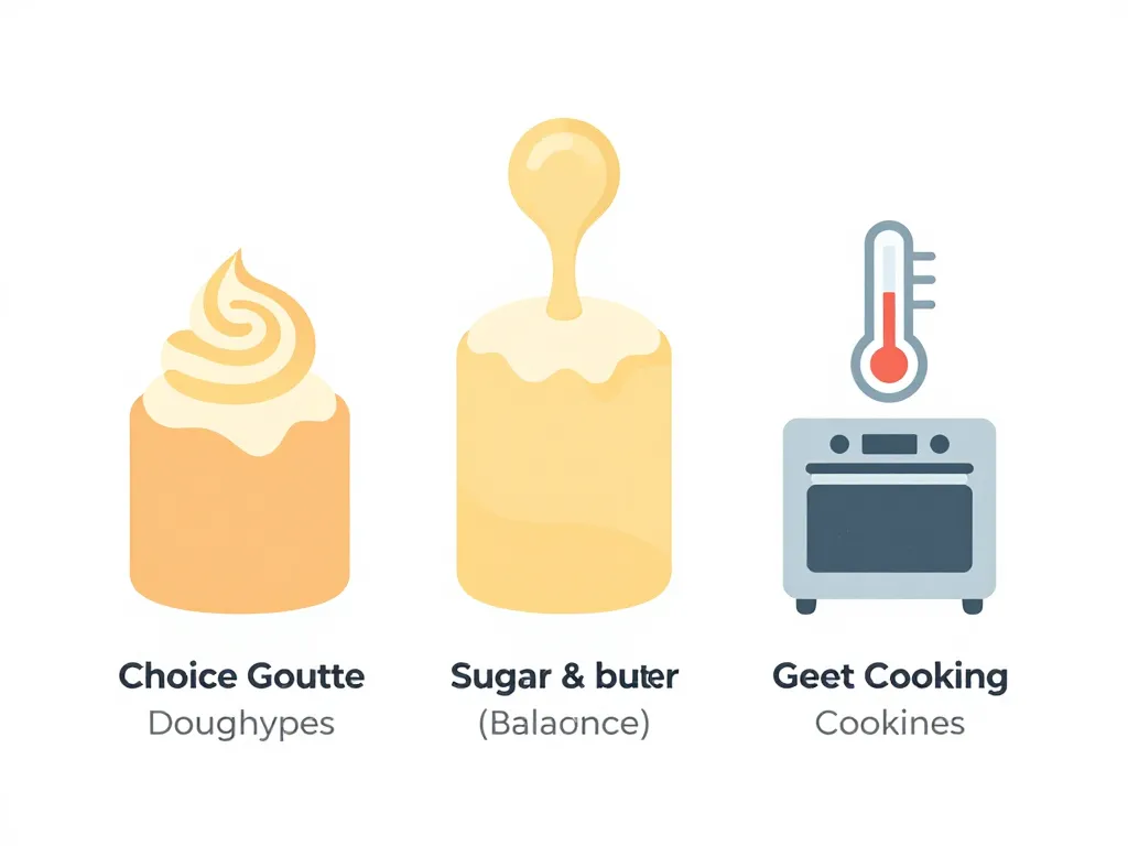 Diagramme des bases pour une galette sucrée réussie