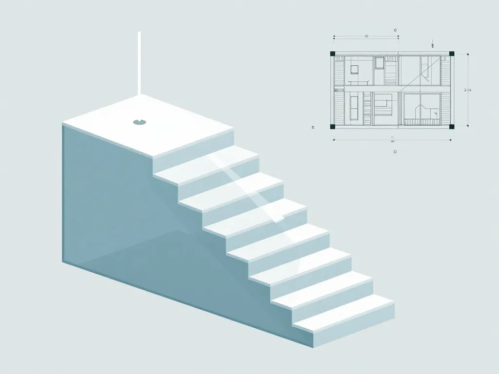 diagramme étapes escalier piscine hors sol fait maison