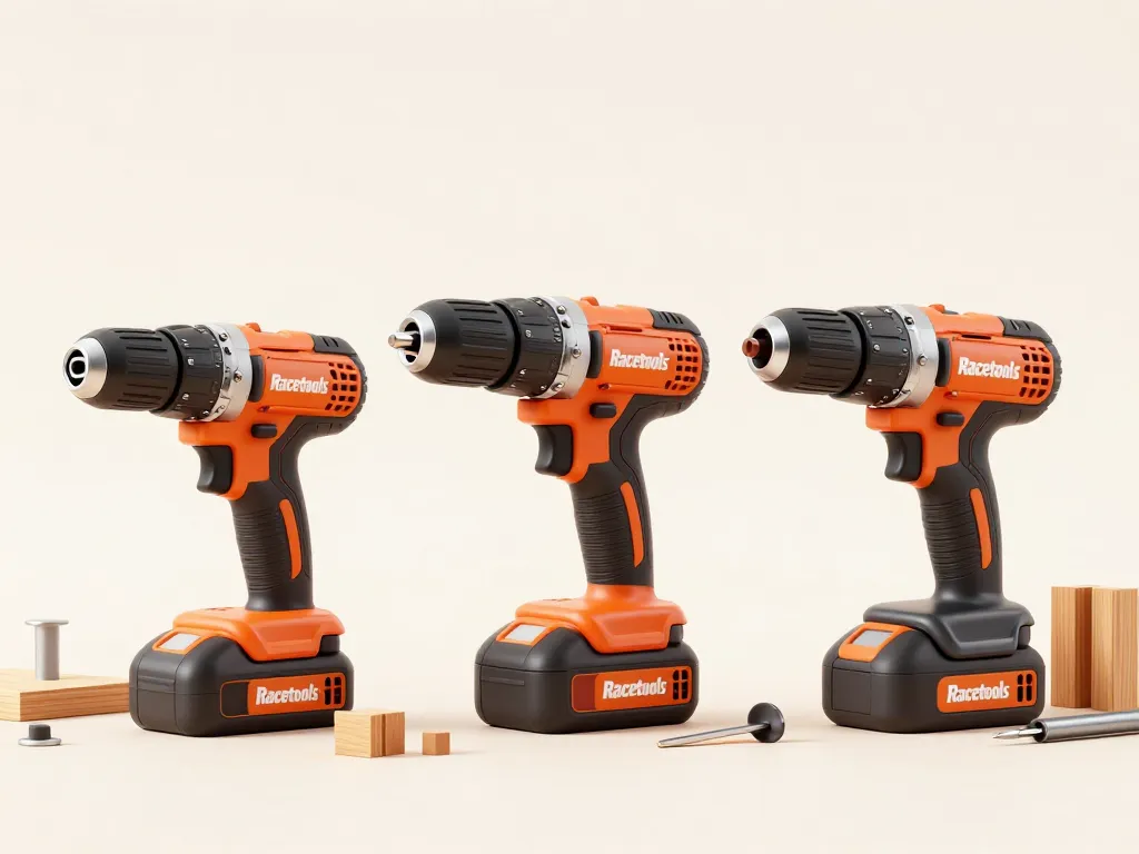 gamme perceuse visseuse racetools compact standard percussion