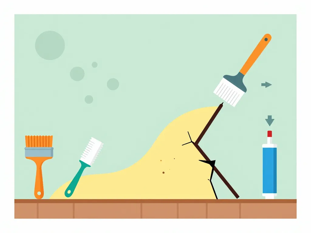 Préparation du support pour pose murale isolant mince