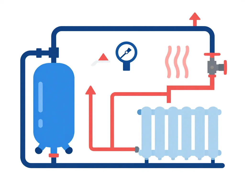 schema causes techniques ma chaudiere monte en pression quand elle chauffe
