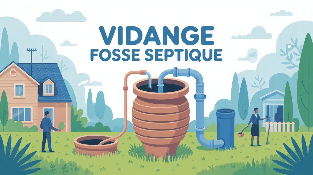 illustration quand vider fosse septique assainissement domestique