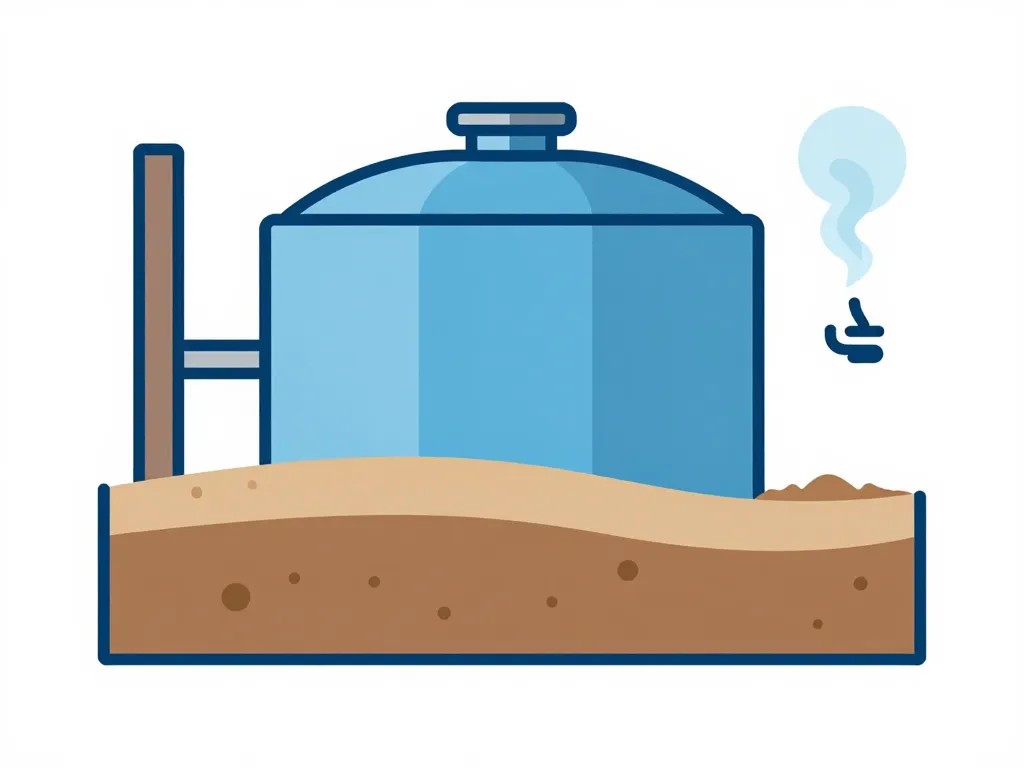 schéma quand vider fosse septique signes d'entretien