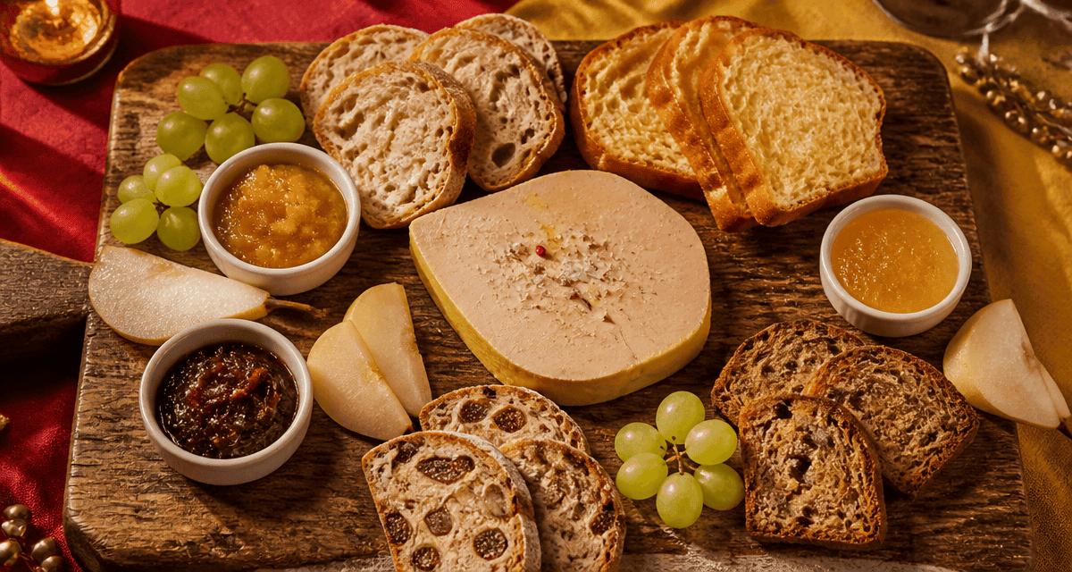 avec quoi servir le foie gras, pains et accompagnements
