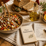 menu type regime mediterraneen plats authentiques