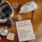 peut on mettre lessive dans shampouineuse sur table avec shampouineuse et tapis