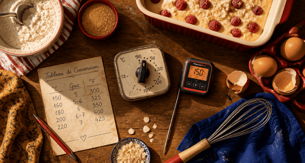 thermostat 150 degrés sur plan de travail cuisine