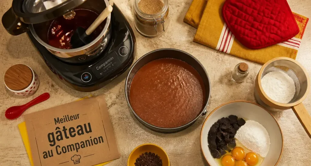 Meilleur gâteau au Companion : moelleux chocolat dans le robot