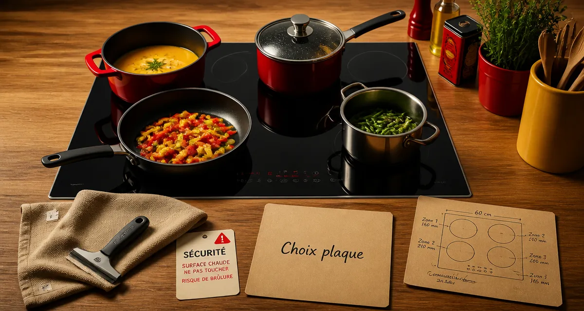 Meilleur plaque de cuisson : vitrocéramique et induction, puissance