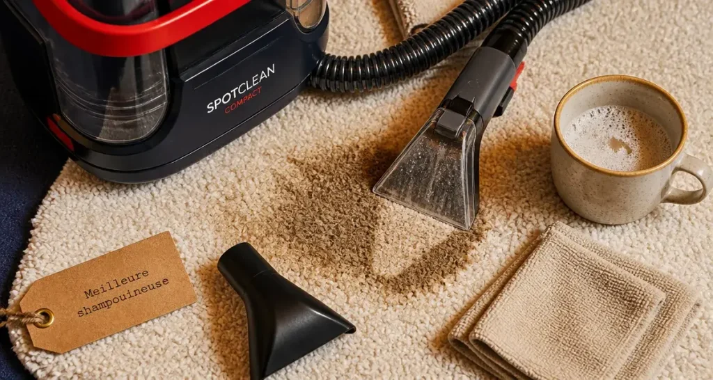 Meilleure shampouineuse injecteur-extracteur pour tapis