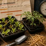 Que peut on planter dans le jardin en ce moment ? Semis en terrine et godets.