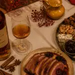 vin cuit apéritif français et treize desserts provençaux