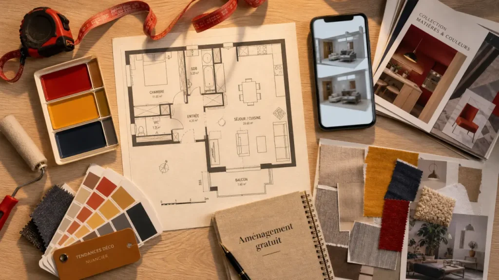Application de décoration intérieure gratuite : 2D, 3D, AR ou couleurs, laquelle choisir ?