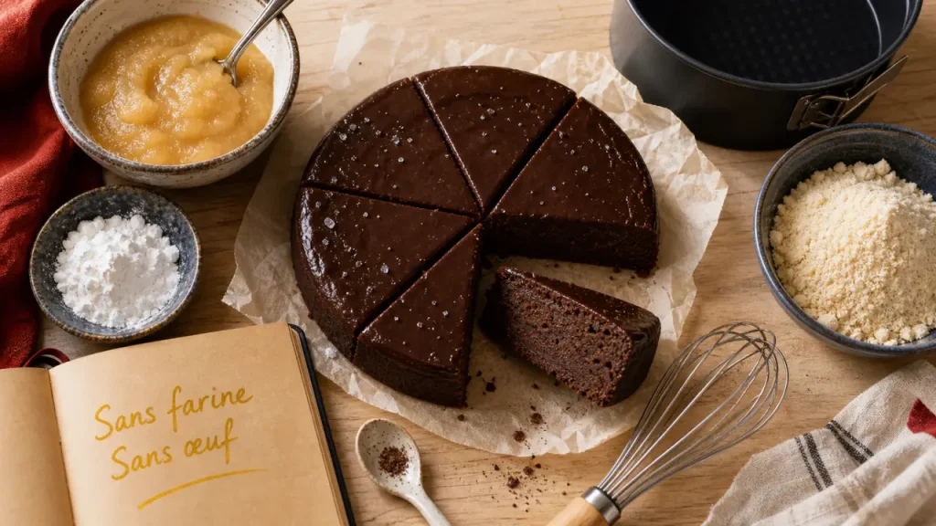 Gâteaux sans farine et sans œuf au chocolat, sans œuf ni farine