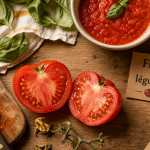 La tomate est fruit ou legume : tomate coupée, graines visibles