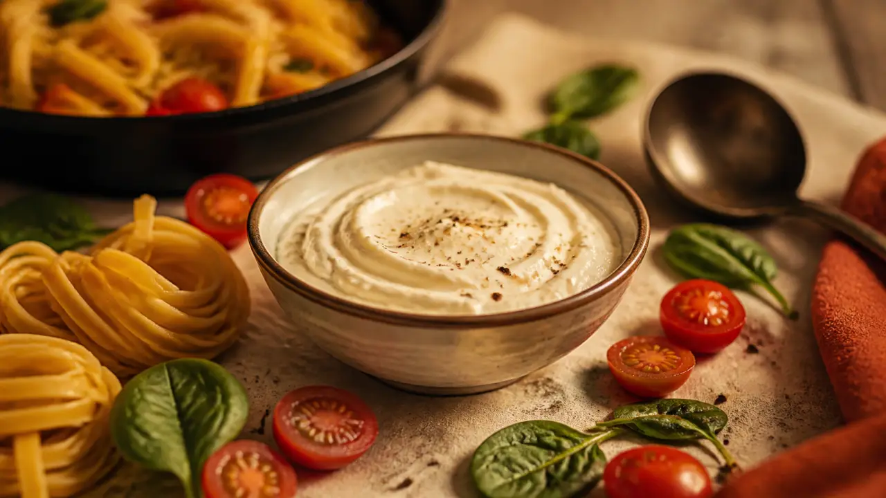 Boursin recettes cuisine : pâtes crémeuses et apéro express