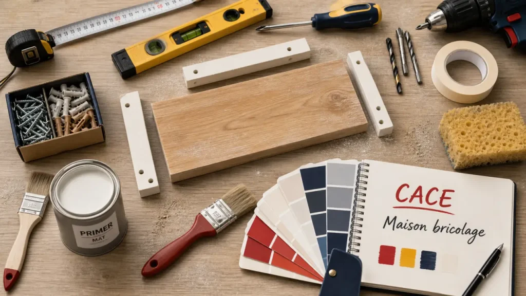 CACE maison bricolage : outillage DIY et sécurité travaux du quotidien