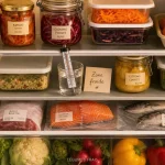 Frigo plus froid en haut ou en bas : zone froide visible