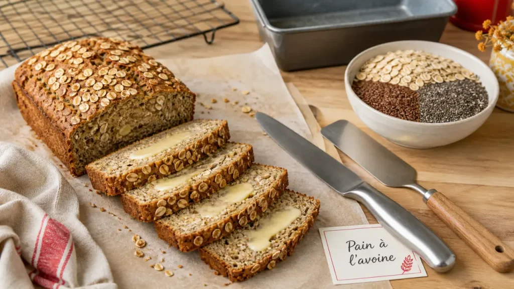 Recette pain flocon d avoine sans farine marmiton : pain sans farine aux flocons d’avoine